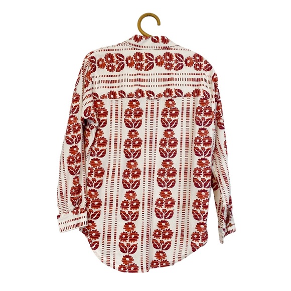 Anthropologie | Pilcro | Printed Button Front Shirt Size S - Picture 5 of 10